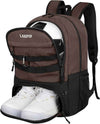 LARIPOP Soccer Backpack Soccer Bag with Ball Holder & Shoe Compartment Youth Sports Equipment Training Bag