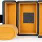Single Travel Watch Case - Vintage Inspired - Exterior, Soft Microfiber Lining, Fits Up to 42mm Watches - Vegan Leather - Reliable Storage for Home or Travel