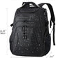 KROSER Travel Laptop Backpack 18.4 Inch XXXL Gaming Backpack with Hard Shell Saferoom RFID Pockets Water-Repellent Business College Daypack Stylish Laptop Bag for Men/Women-Black - Roamly