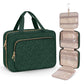 Wedama Toiletry Bag for Women, Large Cosmetic Travel Bag, Hanging Toiletry Bag for Bathroom, Thickened PVC Waterproof Travel Makeup Bag, Toiletries Bag for Travel Business Trips and Camping - Roamly
