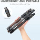 Lightweight Carbon Fiber Reverse Folding Travel Tripod with Ball Head, Removable Center Column, Folded Height 36cm, Maximum Load 6KG（LX-225CT+XB-32Q）