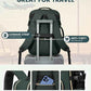 LOVEVOOK Travel Backpack for Women & Men 40L,Airline Approved Carry On Backpack Travel Essential,TSA Carry on Luggage,Waterproof Personal Item Travel Bag,Suitcase with Packing Cubes,Dark green-Black-1