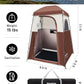 KingCamp Shower Tent, Portable Privacy Tent Outdoor Camping 1/2 Room Toilet Tents with Shower Bag & Dressing Room for Beach, Camping & Hiking