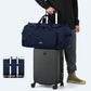 Large Travel Duffle Gym Bag with Shoe Compartment, Underseat Carry On Luggage Overnight Weekender Personal Item Workout Bags for Women Men (Navy Blue) - Roamly