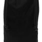 ZENPAC Shoe Dust Bags, Black Duster Flannel Pouch with Drawstring Closure, Washable Breathable Cotton Fabric for Boots, Travel, Luggage, 8x17, 4 Pack