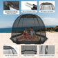 Alvantor Pop Up Screen House Gazebo with Mosquito Netting, Instant UV Resistant Sun Shelter for Patio & Backyard, Portable Canopy Tent for 2-10 Person
