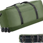 Finnhomy 120L Foldable Rolling Duffel Bag with 3 Wheels, Light Weight Travel Duffel bag with Large Loading Capacity, 32 inch Rolling Duffel bag with Shoulder Strap for Travel Camping Sports - Roamly