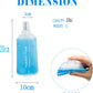 AXEN Soft Flask TPU Foldable Running Hydration Flask, Soft Collapsible Water Bottle for Hydration Pack Cycling Marathon Running Hiking
