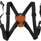 Binocular X-shaped Decompression Harness Strap Elastic Cross Straps Adjustable Binocular Carrier fit for Carrying Binoculars, Cameras, Rangefinders