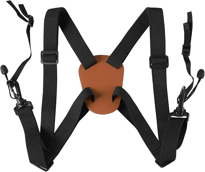 Binocular X-shaped Decompression Harness Strap Elastic Cross Straps Adjustable Binocular Carrier fit for Carrying Binoculars, Cameras, Rangefinders