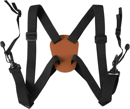 Binocular X-shaped Decompression Harness Strap Elastic Cross Straps Adjustable Binocular Carrier fit for Carrying Binoculars, Cameras, Rangefinders