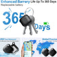 Air Tracker Tag for Android, Tags-4 Pack Luggage Tracker with 4 Case, Works via Google Find Hub App, Bluetooth Tracker Item Finder for Key, Backpack, Travel and Commute, 4 Pack, Black (NOT for iOS)
