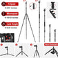 Tripod for Camera, 81" Camera Tripod Stand, 83 inch DSLR Tripods & Monopods, Aluminum Heavy Duty Tripod for Binocular Spotting Scope Telescope Phone
