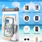 1.2L Waterproof Phone Pouch for iPhone 16 15 14 11 Pro Max & Galaxy S24 S21 - Floating Large Capacity Dry Bag Stores Sunscreen, Sunglasses - Oversized Waterproof Bag for Beach, Swimming, Kayaking