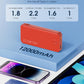 Portable Charger with Built in Cable and AC Wall Plug, USB C Power Bank 12000mAh 22.5W Super Fast Charging, Lightweight Portable Phone Charger Travel Battery Pack for iPhone, Samsung, Tablets (Red)