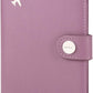 ZOPPEN Passport Holder Women, Passport Cover Travel Wallet Rfid Blocking Passport Wallet Cover Case Travel Essentials Document Organizer, Elegant Purple