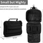 VELVEBAG Mens Toiletry Travel Bag Hanging Toiletry Bag Toiletry Bag Shaving Bag for Men Travel for Cosmetic,Toiletries,Accessories Black - Roamly