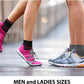 TechWare Pro Plantar Fasciitis Socks – Cushion Ankle Compression Socks Women & Men. Achilles Tendonitis Brace & Arch Support