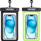 Hiearcool Waterproof Phone Pouch,Waterproof Phone Case for iPhone 16 15 14 13 Pro Max Plus up to 8.3",IPX8 Cellphone Dry Bag for Beach Cruise Travel Black&Olive Green-2Pack