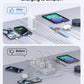 Charging Station for Multiple Devices, 45W 6 Port USB Charger Charging Block with 1 USB-C 5 USB-A Port, Power Strip Plug Charging Multi Travel Chargers for iPhone iPad, Tablets, Smartphones