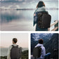 CADeN Camera Backpack Bag with Laptop Compartment 15.6" for DSLR/SLR Mirrorless Camera Waterproof, Camera Case Compatible for Sony Canon Nikon Camera and Lens Tripod Accessories Black