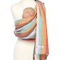 Hip Baby Wrap Ring Sling Baby Carrier for Infants and Toddlers - Beautiful, 100% Soft Cotton Baby Wraps Carrier for Babies 8-35 lbs - Perfect Baby Shower Gifts Moms and Dads - Nursing Cover (Sunset)