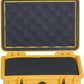 MEIJIA IP67 waterproof hard compact case,Customizable Fit Foam,8.12”x6.56”x 3.56”,Fit Use of Drones, Cameras,Equipments,lens (Yellow)