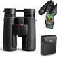 TRV 10x42 Binoculars for Adults High Powered - Waterproof Fogproof BAK4 Prism, with Phone Adapter for Bird Watching, Hunting, Travel