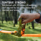 Tentsile Trillium Giant Hammock, The Original Tree Tent Company, 3 Adult Capacity, Anti-Roll, Central Hatch, Ratches and Straps Included, Designed in The UK (3 Person, Black Mesh)