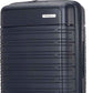 Samsonite Elevation Plus - Carry-On Hardside Luggage with QuickEntry™ Front Compartment - Scratch Resistant Polypropylene Shell, AirTag Holder, TSA Lock, Airline Approved - Midnight Blue