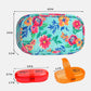 Serfeymi Weekly Travel Pill Organizer 2 Times A Day AM PM Upgraded Rainbow Pill Box 7 Day with Portable Zipper Canvas Pill Case, Medicine Organizer for Pills, Vitamins, Fish Oils - Green 01