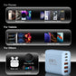 USB C Charger Block, 65W USBC Wall Charging Blocks 6-Port PD & QC Power Adapter Multiport Type C Fast Chargers Plug Cube Brick for iPhone 16/15/14/13/12/Pro Max,iPad Pro,Samsung Galaxy S25 Black