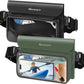 Niveaya IP68 Waterproof Fanny Pack - 2 Pack, Floating Dry Bag Pouch, Phone Waterproof Waist Pouch Dry Bag, Beach, Kayaking, Swimming, Boat Essentials, for iPhone 16/15/14/13/12 Pro Max up to 9.5"