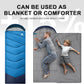 Sleeping Bags for Adults Cold Weather,Portable, Waterproof,Lightweight Sleeping Bag for Tall Girls Boys with Compression Sack for Warm Camping, Hiking, Outdoor & Indoor