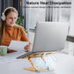 Adjustable Laptop Stand for Desk,Portable Laptop Stand Holder and Riser,Foldable Aluminum Notebook Computer Stands for MacBook Air Pro HP Lenovo Dell Samsung Chromebook, 10-15.6 inch, Gold