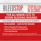BleedStop™ First Aid Powder for Blood Clotting, Trauma Kit, Blood Thinner Patients, Camping Safety, and Survival Equipment for Moderate to Severe Bleeding Wounds or Nosebleeds - 4 (20g) Pouches