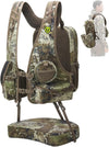 TIDEWE Vest with Seat, Lightweight Vest with Multi-Compartment Storage, Portable Backpack with 11 Adjustable Straps