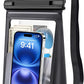 Large Floating Waterproof Phone Pouch [with Sealing Strip], Cell Phone Dry Bag for iPhone 16 15 14 13 12 Pro Max Galaxy Google All Devices, Float Waterproof Bag for Beach Vacation