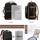 LOVEVOOK 40L Travel Backpack for Women & Men, Airline Approved Carry On Luggage with 3 Packing Cubes, TSA Overnight Bags, Waterproof Personal Item Bag, Weekender Essentials Backpacks fits 17" Laptop