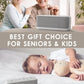 OnLyee White Noise Machine for Office Privacy & Noise Canceling, USB Rechargeable Sound Machine for Sleeping Adults, 42 Soothing Sounds, Lullabies, Fan Sounds, Auto-Off Timer – Ideal for Sleep & Focus