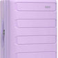 Traveler's Choice Pagosa Hardshell Expandable Luggage with Spinner Wheels, Lavender, 26-Inch Medium