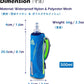 TRIWONDER Handheld Water Bottle for Running, Quick Grip Chill 17 oz Handheld Soft Water Bottle with Hand Strap Hydration Pack, BPA Sport Soft Flask (Black)