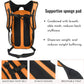 Zavothy 18L Hydration Backpack with 3L Water Bladder – Waterproof Hiking Pack with Insulated Bladder Compartment, Hidden Helmet Holder & Rain Cover – for Running, Cycling, and Camping