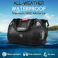 Waterproof Duffel Bag - Motorcycle Dry Bag Tail Bag with Large Storage Space, Waterproof Luggage Duffle Bags with Outer Mesh Zipper Pocket for Camping, Kayaking, Fishing & Traveling - Roamly