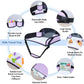 COOLBEBE Kids Travel Tray for Toddler Car Seat, Travel Tray for Airplane, Toddler Car Seat Lap Tray, Carseat Table Tray for Kids Travel Activities (Purple)