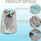 2 Pcs Shoe Washing Machine Bag Reusable Laundry Shoe Bag for Washer and Dryer Durable Shoe Bags for Traveling Tennis Sneaker Shoe Washing Bag ，Grey 2PCS