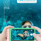 wellhouse Waterproof Phone Pouch, Waterproof Phone Case for iPhone 16 15 14 13 12 Pro Max XS Samsung, IPX8 3D Cellphone Dry Bag Beach Essentials (2 Pack - Luminous Blue & Pink7.0, 7 inch)