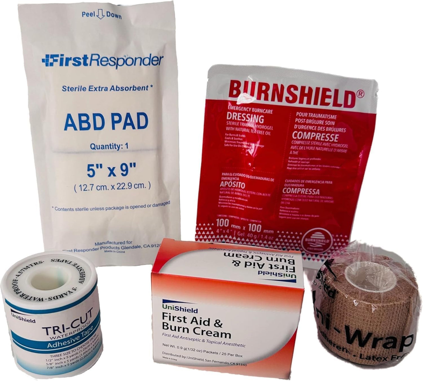 Class-B First Aid Refills Medication Without Cabinet | Essential Medications for Emergency Preparedness | Ensuring Long-Lasting Reliability | Exceeds OSHA/Ansi Z308.1 2015 | Over 1250 PCS