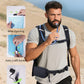 ECOHUB Hydration Backpack for Men Women, 20L Lightweight Hiking Daypack Cycling Backpack with 2L Water Bladder, Insulated Hydration Pack with Waist Pack