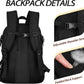 LARIPOP Basketball Bag, Sports Backpack with Ball Holder & Shoe Compartment, Water Resistant Gym Bag for Soccer Volleyball Travel